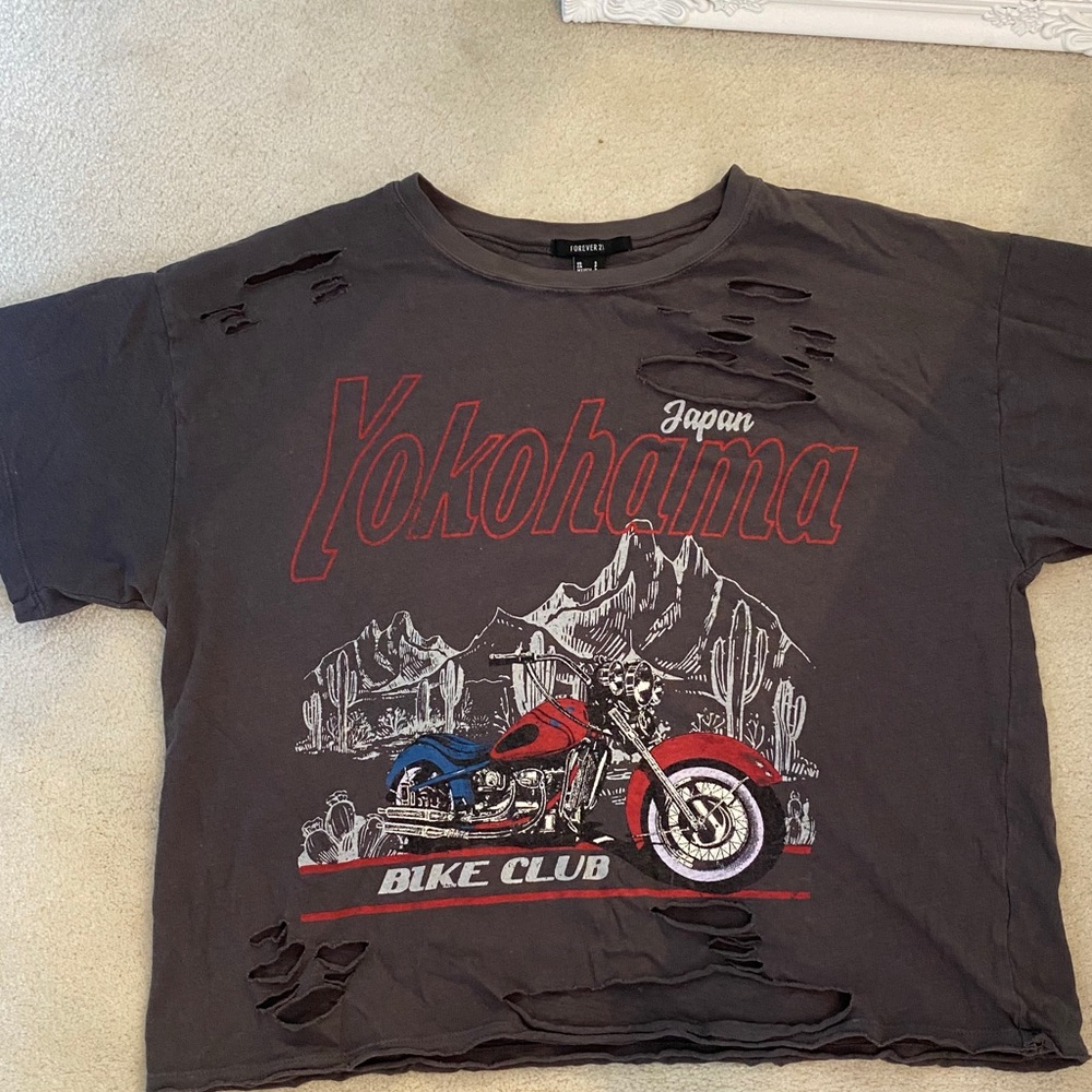 Bike Club Ripped Tee - Picture 5 of 7